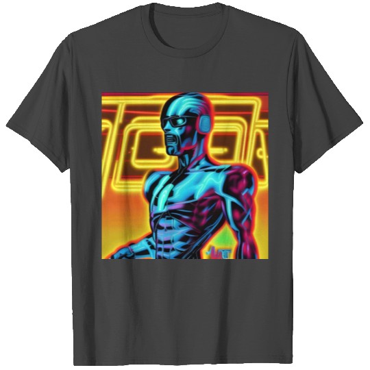 Cyberpunk android T Shirts