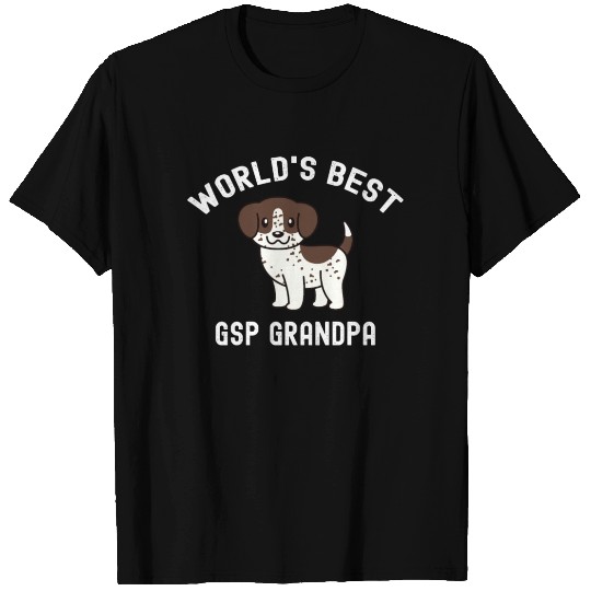 World's Best German Shorthaired Pointer Grandpa T Shirts