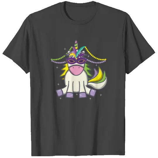 Unicorn Lover Mardi Gras New Orleans Louisiana T Shirts