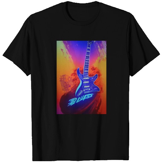 BLUESRAVEN GUITAR T Shirts