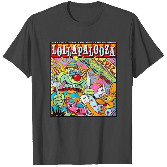 lollapalooza 2016 Official T Shirts