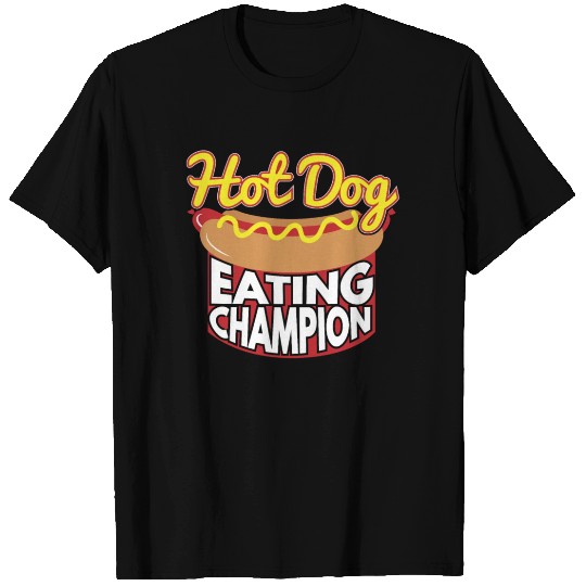 Hot Dogeating Champion Hot Dog Contest T Shirts