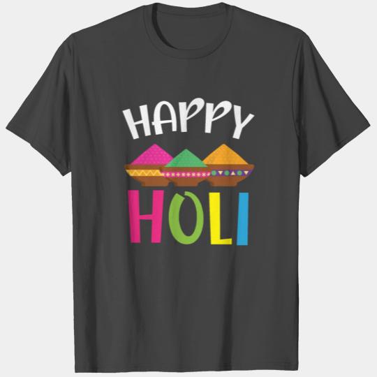 Happy Holi Hinduism Hindu Buddhist Holi Festival T Shirts