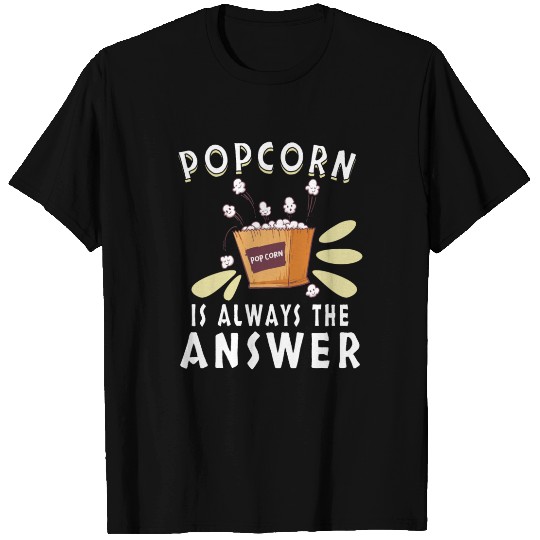 Movie Watching Cinema Popcorn Binge Watching T Shirts