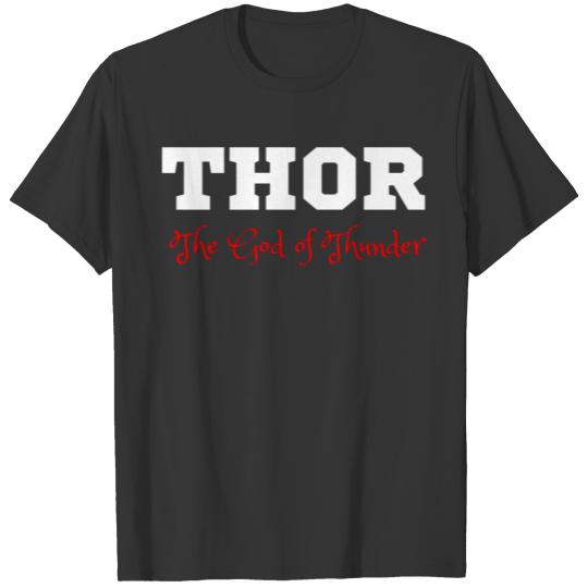 Thor/The God of Thunder T Shirts