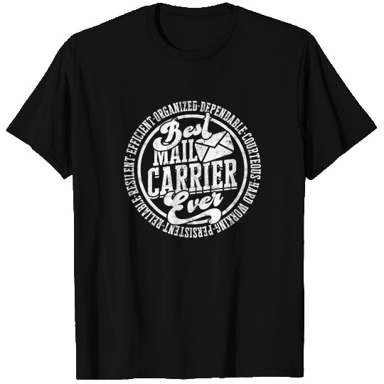 Mail Men Mail Carrier Postal Worker Postman T Shirts