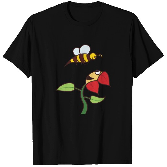 bee flower amazon T Shirts