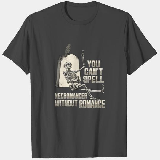 Undead Romance Necromancer Skeleton T Shirts