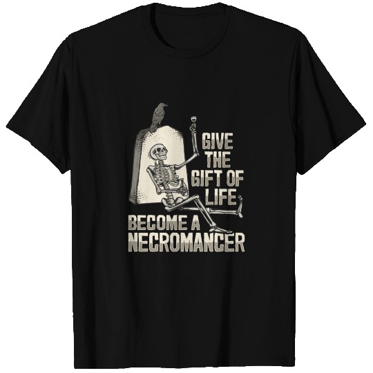 Undead Romance Necromancer Skeleton T Shirts