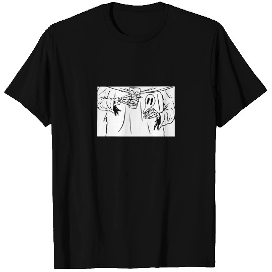 Undead Necromancer Design for a Satanist T Shirts