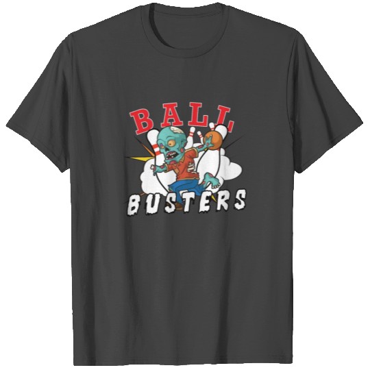 Funny Bowling Team Bowler Strike Zombie T Shirts