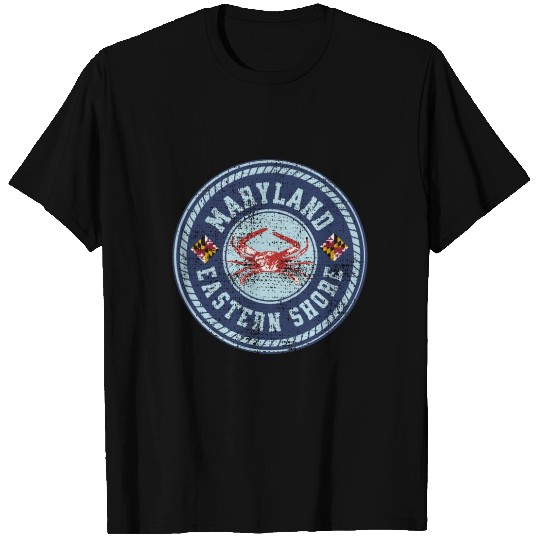 Maryland Blue Crab Eastern Shore Softshell Crabs T Shirts