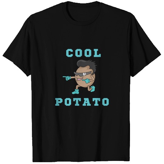 Cool Potato Guy With funny Design T Shirts