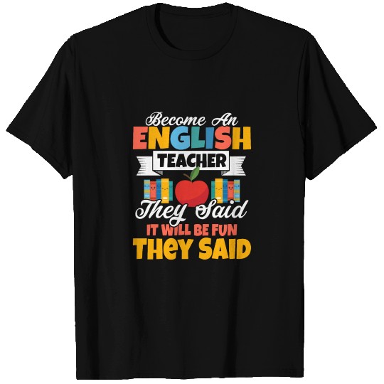 Become An English Teacher Grammar Language T Shirts