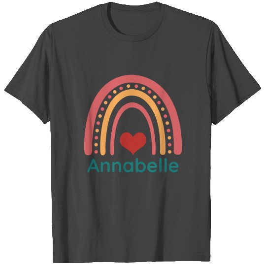 Annabelle Vintage Boho Rainbow T Shirts