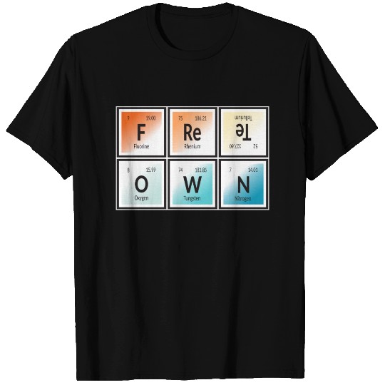 Freetown | Periodic Table of Elements T Shirts
