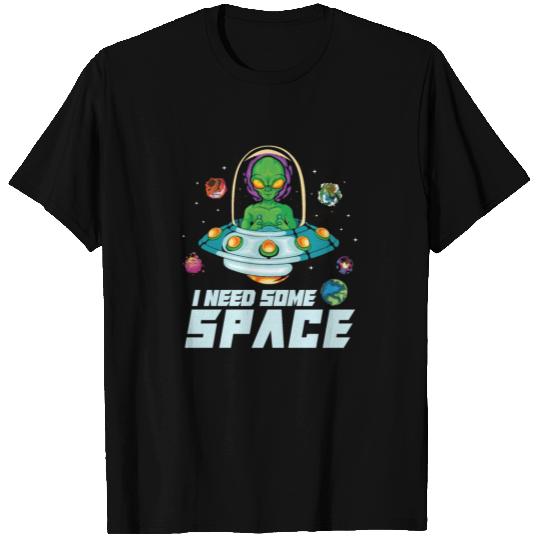 Alien Extraterrestrial Area 51 UFO Space Geek Gift T Shirts