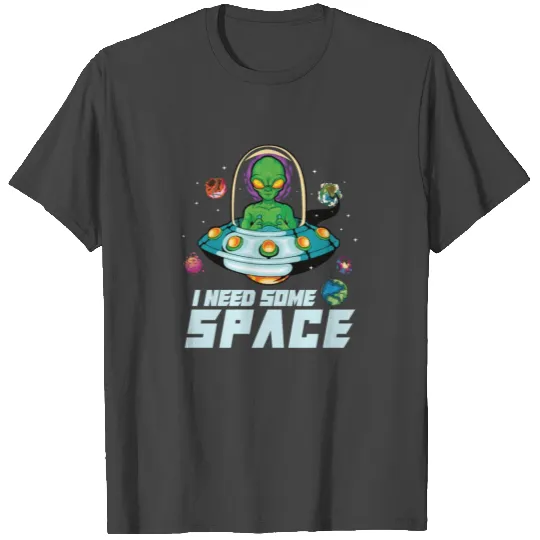 Alien Extraterrestrial Area 51 UFO Space Geek Gift T Shirts