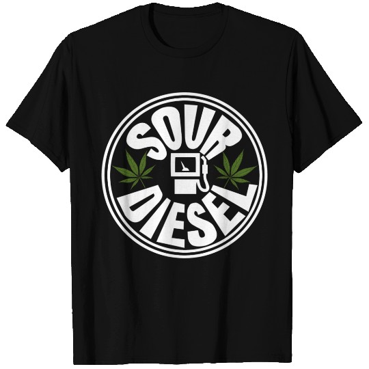 Sour Diesel Cannabis Medical Smoke Weed Support T Shirts