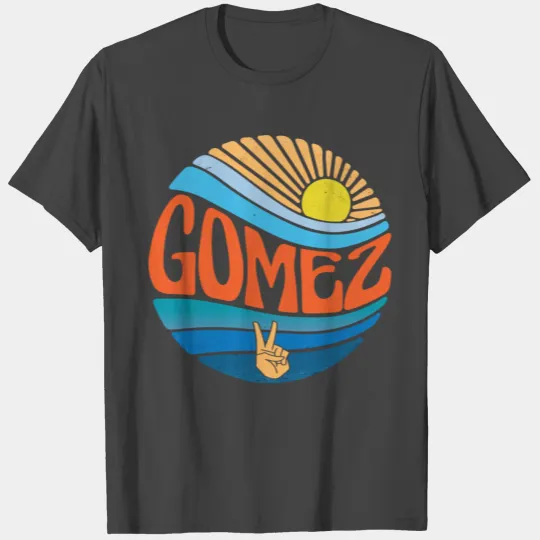 Gomez T Shirts Vintage Sunset Gomez Groovy Tie Dye