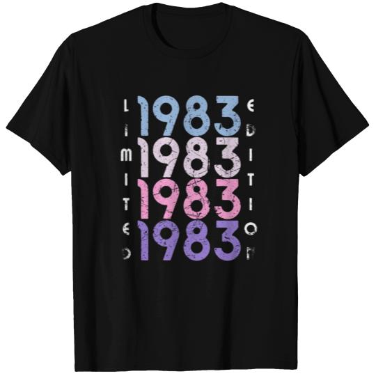 40 Years Vintage 1983 Retro 40th Birthday T Shirts