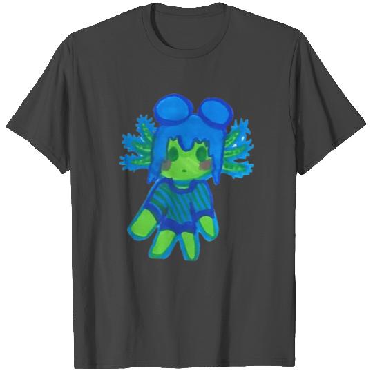 Axolotl Girl Chibi T Shirts