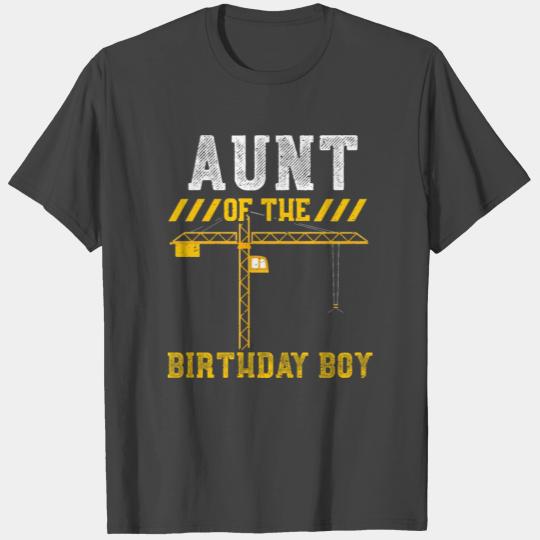 Aunt Of The Birthday Boy T Shirts