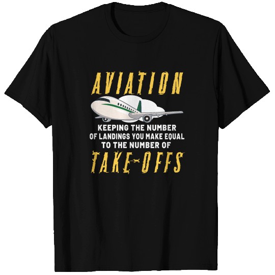 Pilot Aviation Airplane Airline Future Pilots T Shirts