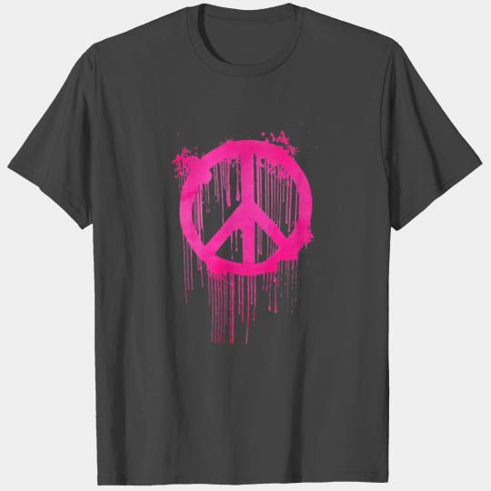 world peace graffiti urban street art T Shirts