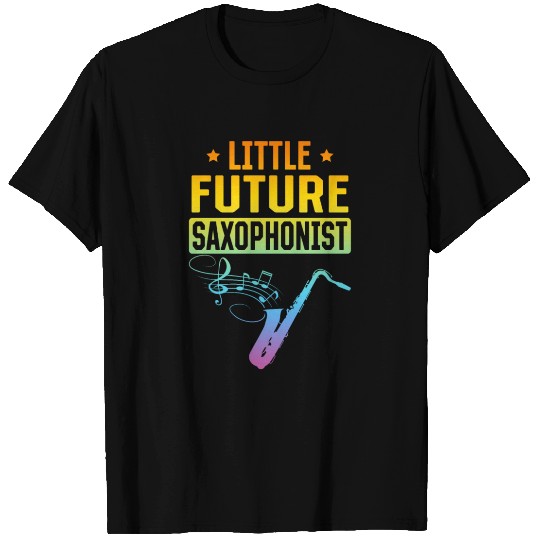 Little Future Saxophonist - Newborn Saxophone Musi T Shirts