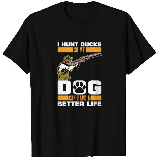 Duck Hunting Dog T Shirts
