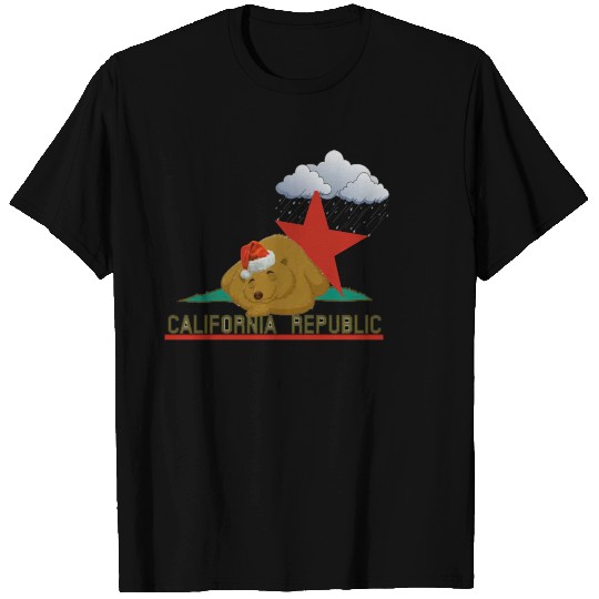 California bear in winter T Shirts