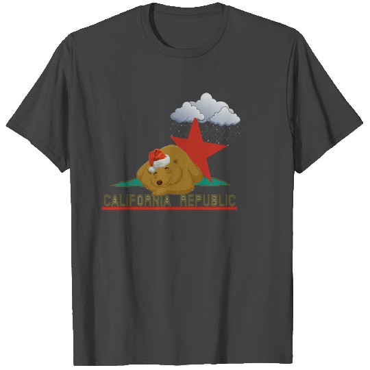 California bear in winter T Shirts