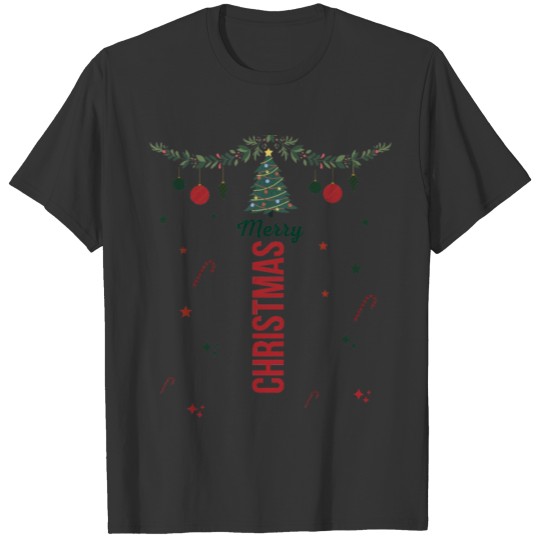 Merry Christmas for Women or men Xmas Plaid Tree T Shirts