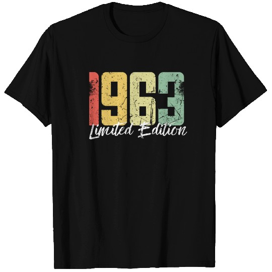 60 Years Vintage 1963 Retro 60th Birthday T Shirts