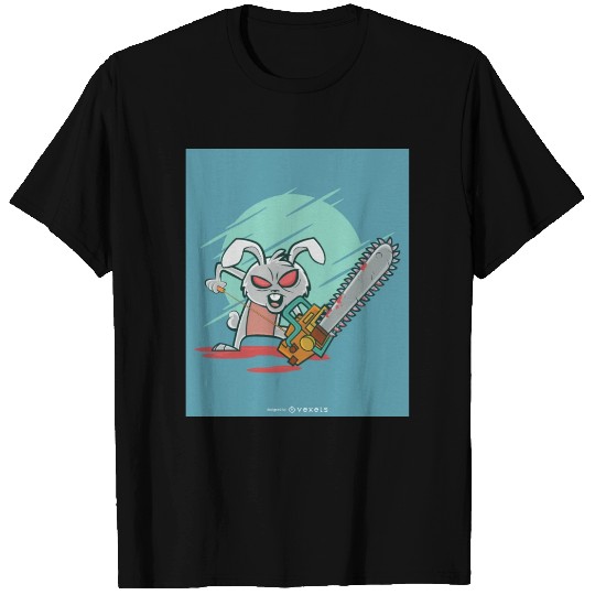 Angry rabbit chainsaw Angry rabbit chainsaw inspir T Shirts