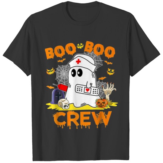 Boo Boo Crew Spooky Nurse Life Nurse Halloween T Shirts