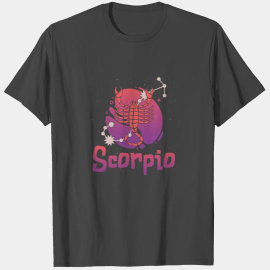Scorpio Zodiac Birthday Horoscope Scorpion T Shirts
