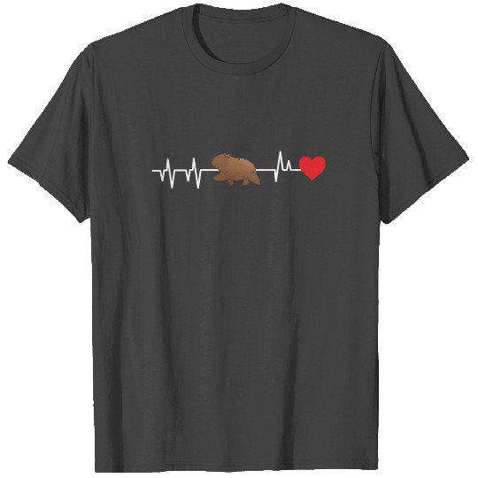 Wombat Heartbeat T Shirts
