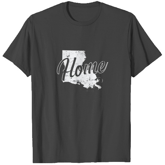 Louisiana Home USA America T Shirts