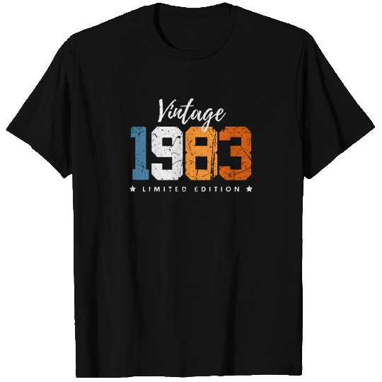 40 Years Vintage 1983 Retro 40th Birthday T Shirts