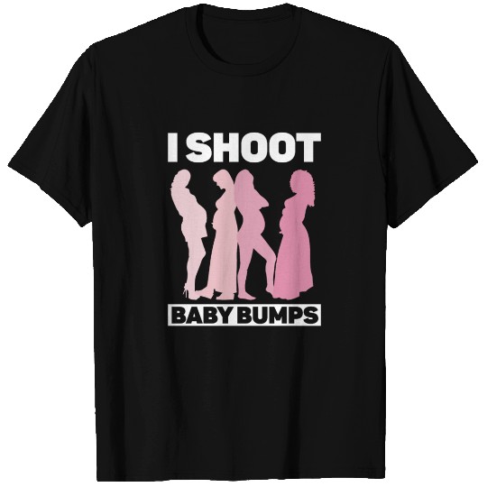 I Shoot Baby Bumps - Maternity Photography T Shirts