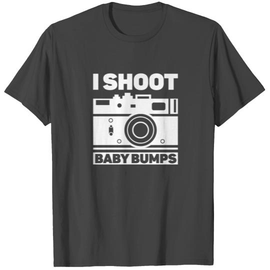 I Shoot Baby Bumps - Maternity Photography T Shirts