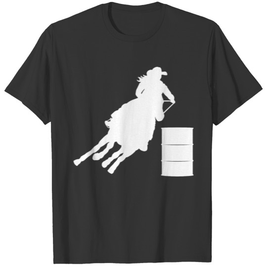 Barrel Racing, Barrel Racer, Cowgirl T Shirts