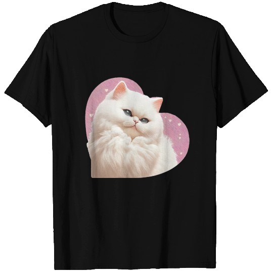 Fun, Kitten Valentines Gift For Him, Unique T Shirts