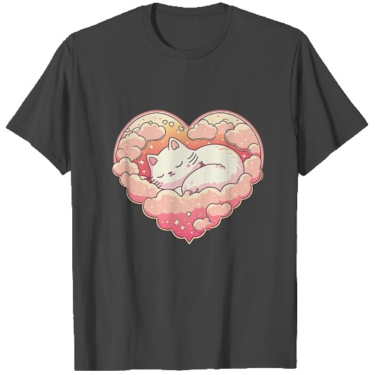 Fun, Kitten Valentines Gift For Him, Unique T Shirts