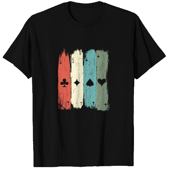 Vintage Ace Pips Casino Blackjack Gambling Poker C T Shirts