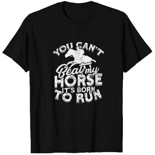 Horse Racing Equestrian Horseback Horse Racer T Shirts