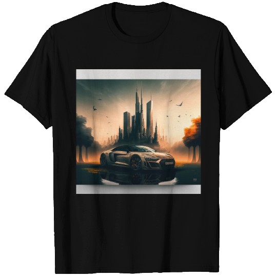 Egoskill 2023 R8 In Front Of The Dubai Skyline T Shirts