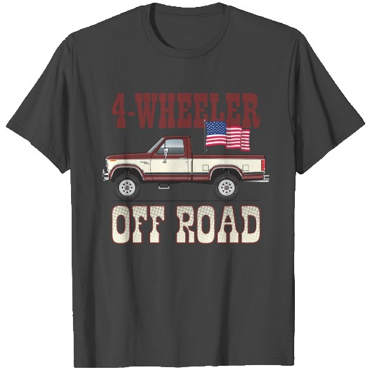 off road Maroon T Shirts